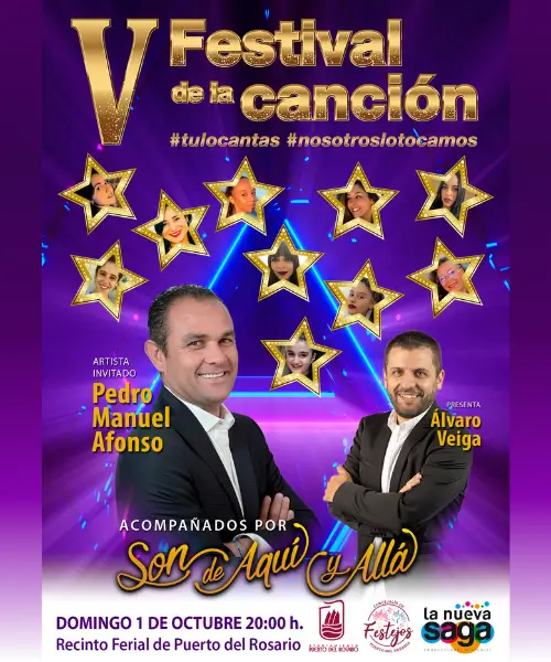 V festival de la cancion la nueva saga fuerteventura