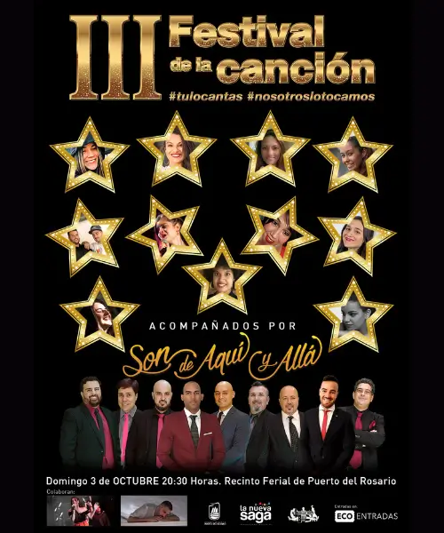 III festival de la cancion la nueva saga fuerteventura